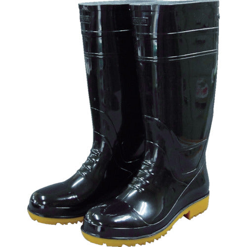 Fukuyama Rubber Oil-resistant boots with toe caps Galore #1 Black 3L GLA1-3LB 1 pair