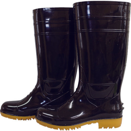 Fukuyama Rubber Oil-resistant boots with toe caps Galore #1 Black L GLA1-LB 1 pair