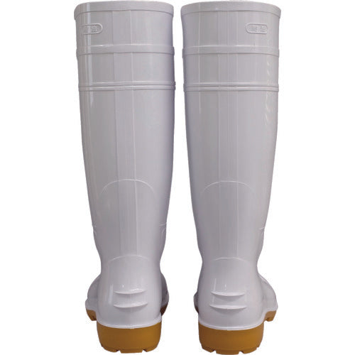 Fukuyama Rubber Oil-resistant boots with toe caps Galore #1 White L GLA1-LH 1 pair