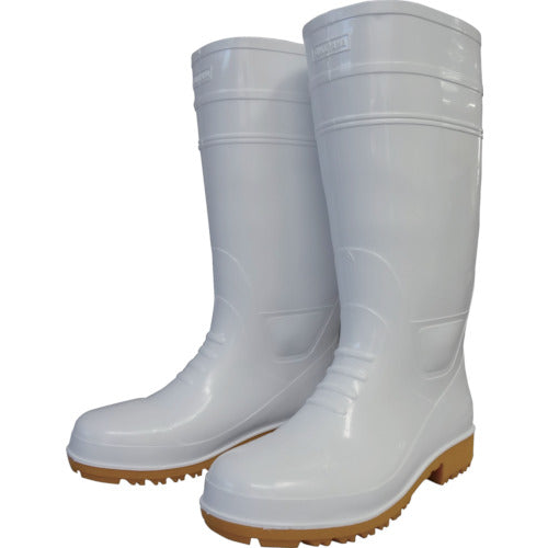 Fukuyama Rubber Oil-resistant boots with toe caps Galore #1 White LL GLA1-LLH 1 pair
