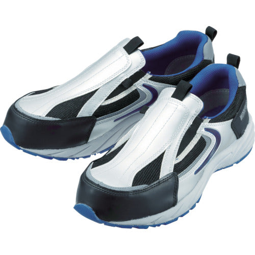 Midori Anzen Resin Toe Cap Slip-on Sneakers MJ-333-24.5-B 1 Pair