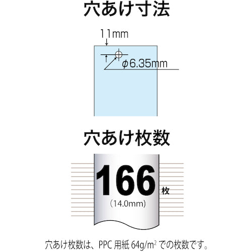 ＯＰ　ドリルパンチ　１穴　D-1　1 台