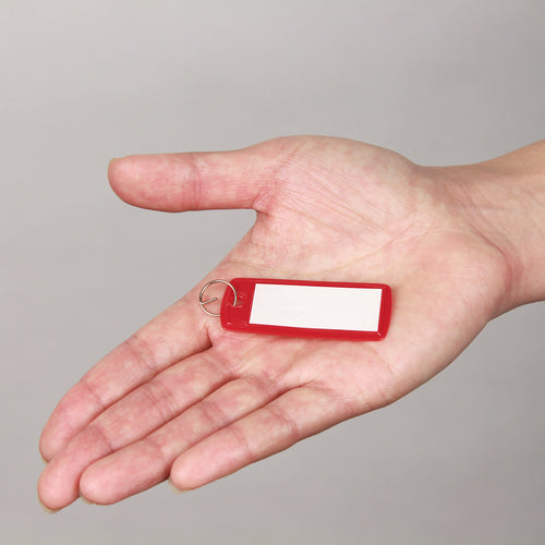 ＯＰ　キーホルダー名札　ソフトタイプ　小　６枚入　KH-41　1 袋