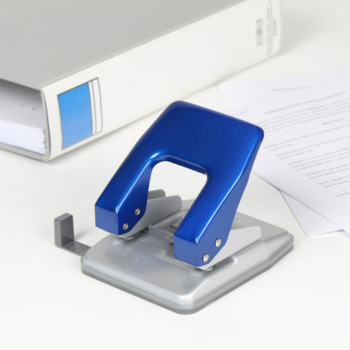 ＯＰ　２穴パンチ　青　PU-20N-BU　1 台