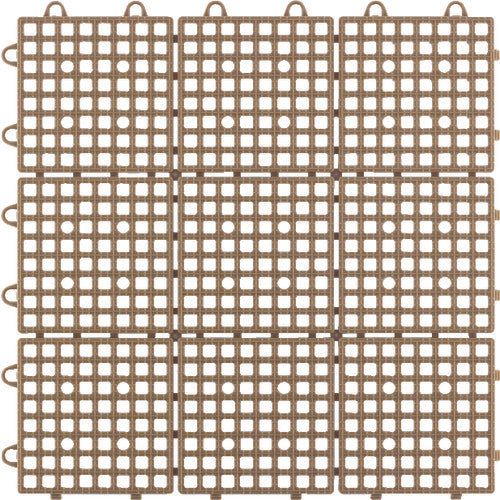 ワタナベ　タイル　システムスクエア　３０×３０ｃｍ　ブラウン　SQ-303　1 枚