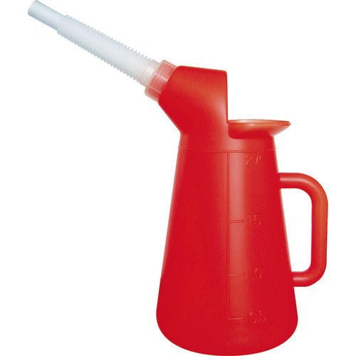 TRUSCO [Sold out and discontinued] Colorful mug 1 liter red TOJ-1R 1 unit