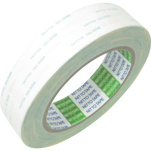 Nitto General purpose double-sided tape N0.500 25mm x 20m White 500-25 1 roll