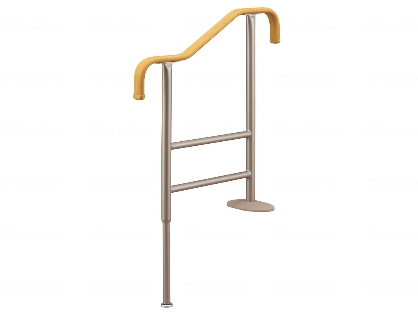 アロン化成上がりかまち用手すりK-650 ﾍﾞｰｼﾞｭ F