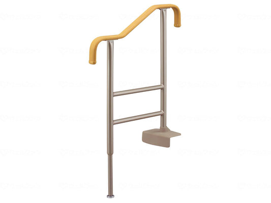 アロン化成上がりかまち用手すりK-650 ﾍﾞｰｼﾞｭ L