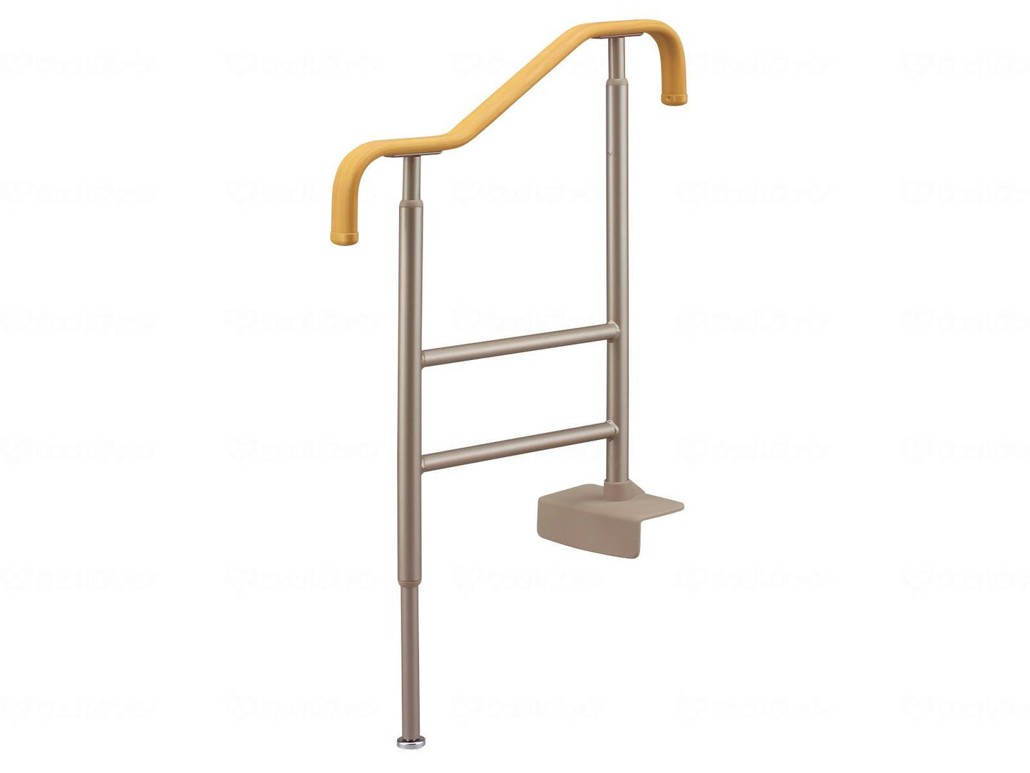 アロン化成上がりかまち用手すりS-650 ﾍﾞｰｼﾞｭ L