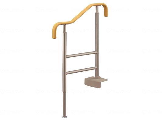 アロン化成上がりかまち用手すりS-650 ﾍﾞｰｼﾞｭ L