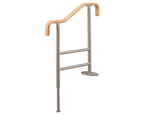 アロン化成上がりかまち用手すりKM-650 ﾗｲﾄﾌﾞﾗｳﾝ F