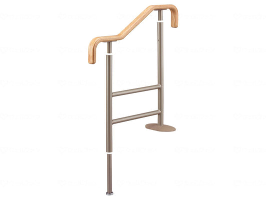 アロン化成上がりかまち用手すりSM-650 ﾗｲﾄﾌﾞﾗｳﾝ F