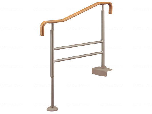 アロン化成上がりかまち用手すりSM-950 ﾗｲﾄﾌﾞﾗｳﾝ L