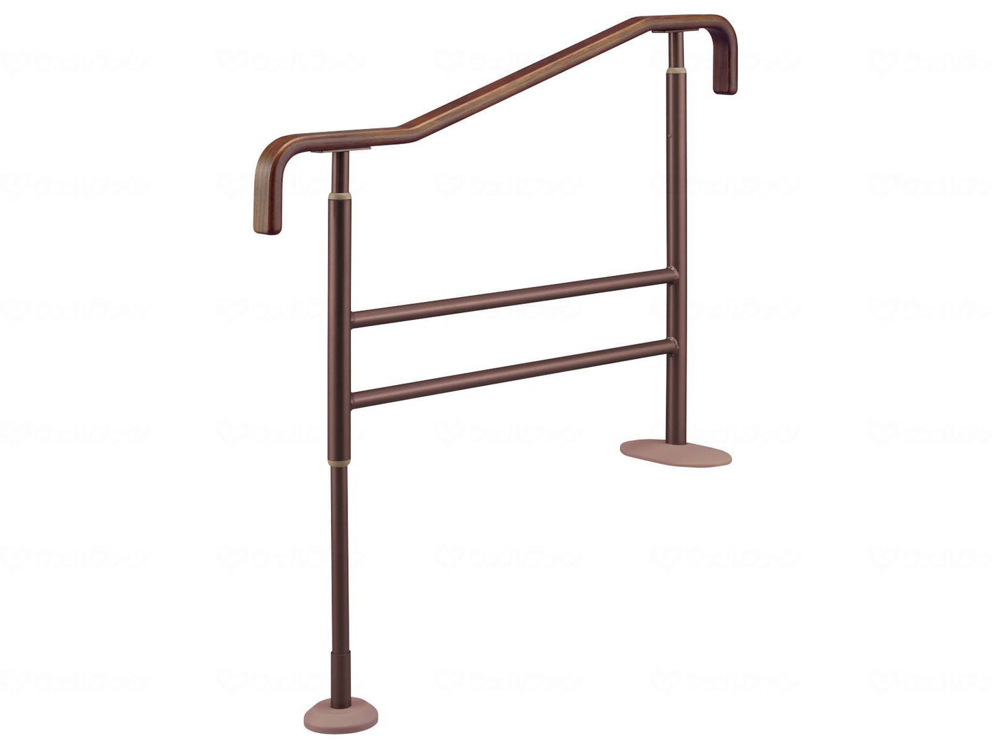 アロン化成上がりかまち用手すりSM-950 ﾌﾞﾗｳﾝ F