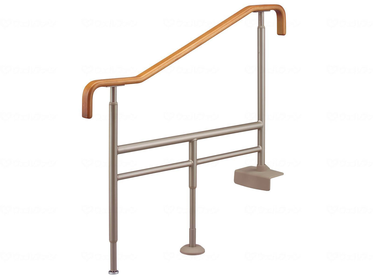 アロン化成上がりかまち用手すりSM-1100 ﾗｲﾄﾌﾞﾗｳﾝ L