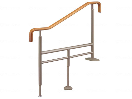 アロン化成上がりかまち用手すりSM-1100 ﾗｲﾄﾌﾞﾗｳﾝ F