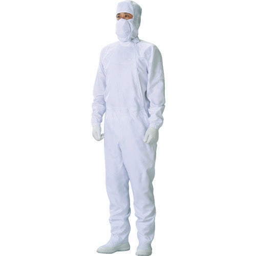 ADCLEAN Clean Room Wear ADCLEAN Clean Suit White S Length 157-164cm CH11031S 1 unit
