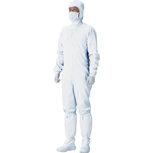 ADCLEAN 클린 슈트 화이트 S CJ10321S 1 착용