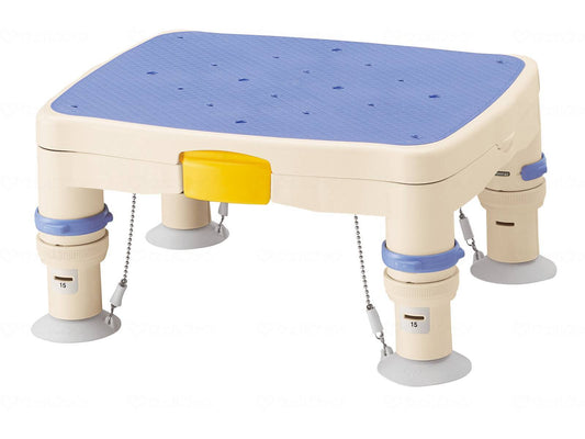 Aronkasei Height Adjustable Bathtub Stand R (Anti-Slip Sheet) Blue