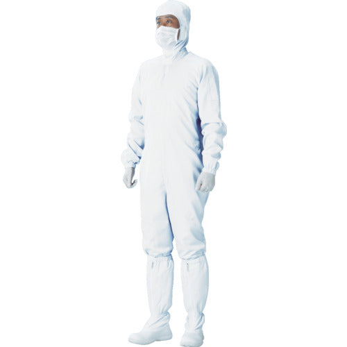 ADCLEAN 클린 슈트 화이트 LL CJ10321LL 1 착용