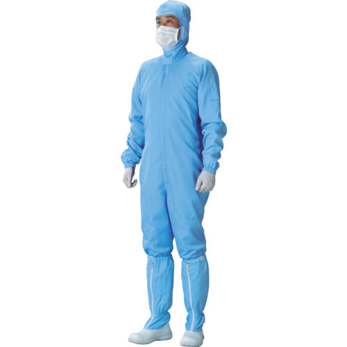 ADCLEAN 클린 슈트 블루 M CJ10322M 1 착용