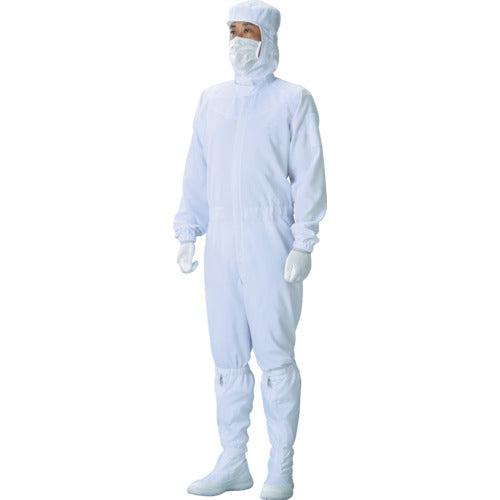 ＡＤＣＬＥＡＮ　クリーンスーツ　ホワイト　Ｍ　CK10341M　1 着