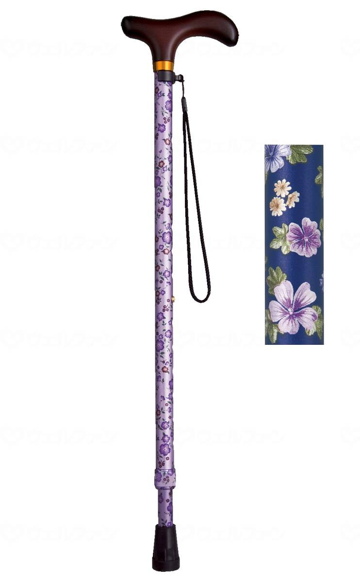 アロン化成アルミ製伸縮杖　美匠 Nﾌﾞﾙｰ