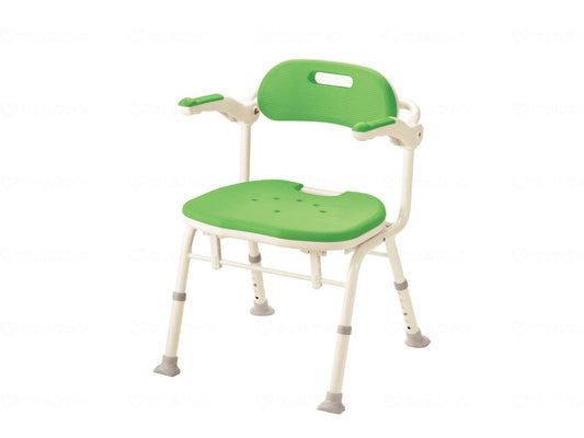 Aronkasei Folding Shower Bench IS Green
