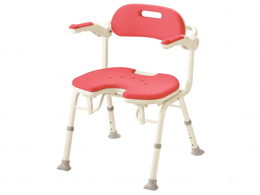 Aronkasei Folding Shower Bench IU Red