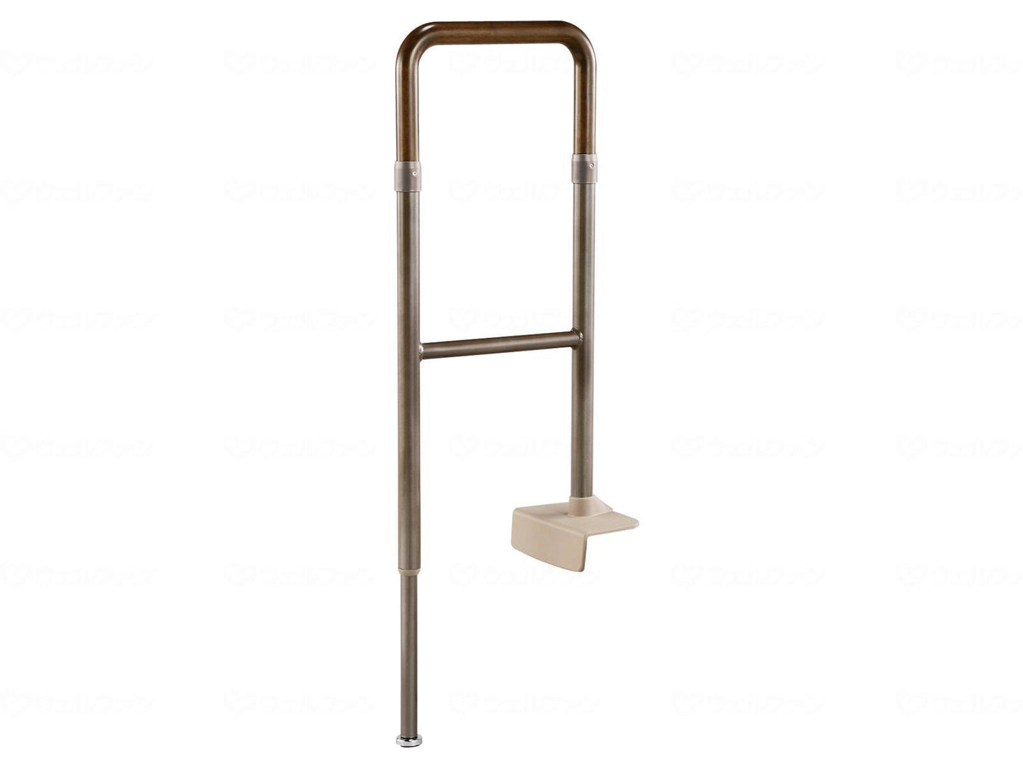 アロン化成上がりかまち用手すりKM-300 ﾌﾞﾗｳﾝ L