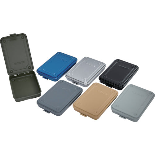 TRUSCO 트렁크 형 공구 상자 154X105X29 무광택 블랙 T-15MBK 1개