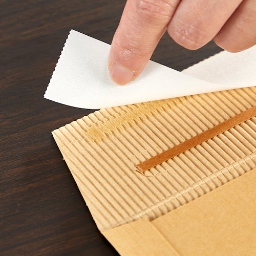 TRUSCCO 단단 봉투 쿠션 부착 폭 348x 높이 258x1 + 접힘 50mm 10장입 CF3425 1봉