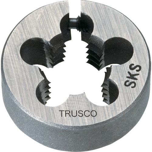 TRUSCO 왼쪽 · 조정 가능한 원형 다이스 50 직경 12X1.75 (SKS) LT50D-12X1.75 1 개