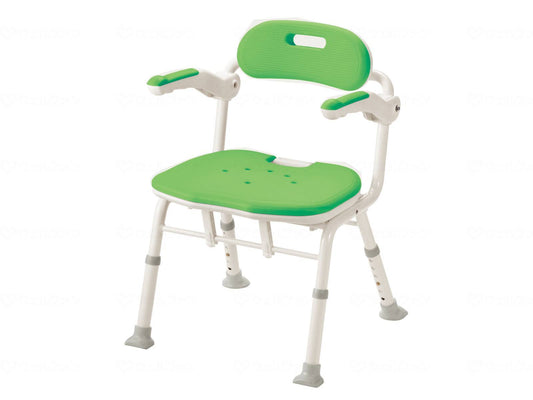 Aronkasei Folding Shower Bench IS Fit Green