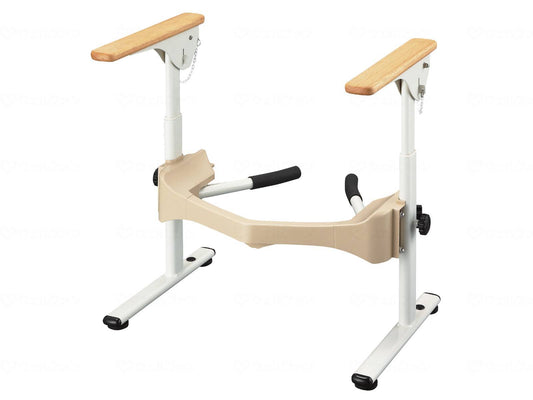 Aronkasei Western-style toilet frame S, lift R2, wooden armrest