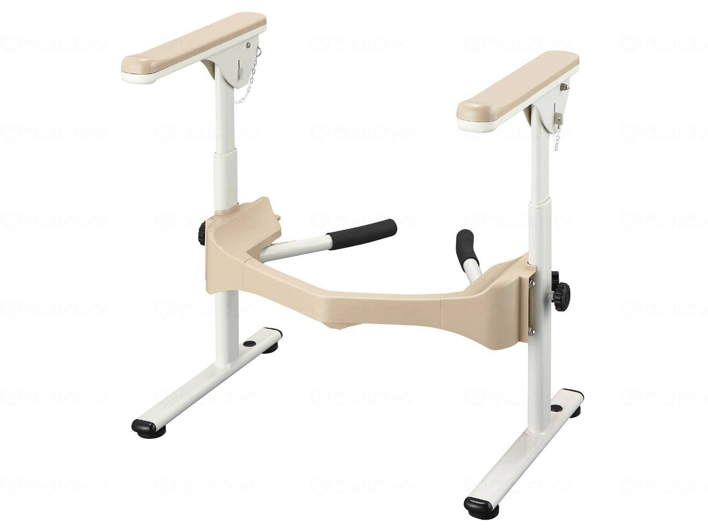 Aronkasei Western-style Toilet Frame S, Flip-up R2, Plastic Armrest