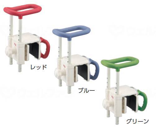 Aronkasei Bathtub Handrail UST-130R Blue