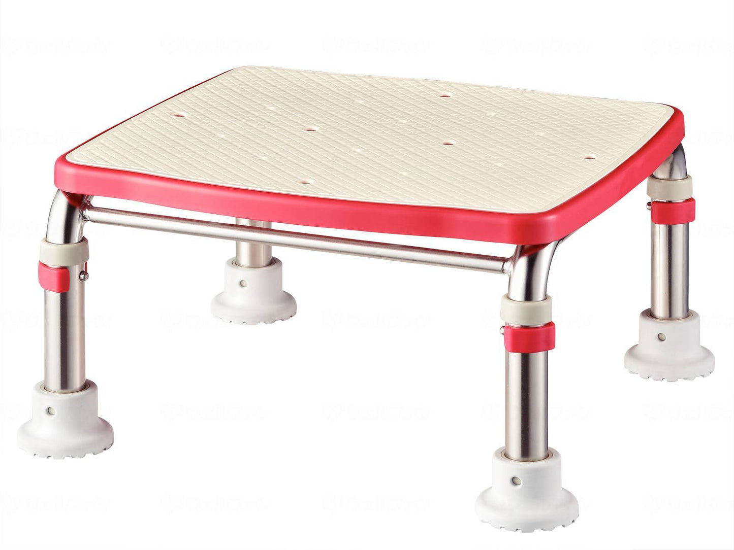 Aronkasei Stainless Steel Bathtub Stand R Just Red 17.5-25