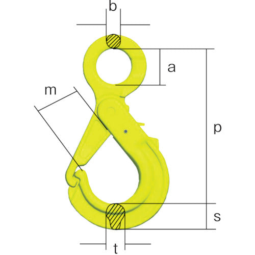 MARTEC Grip Latch Hook OBK-10 OBK-10-10 1 piece