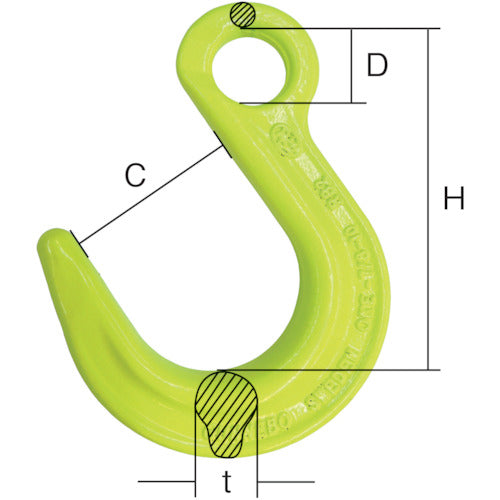 MARTEC Foundry Hook OKE-10 OKE-10-10 1 piece