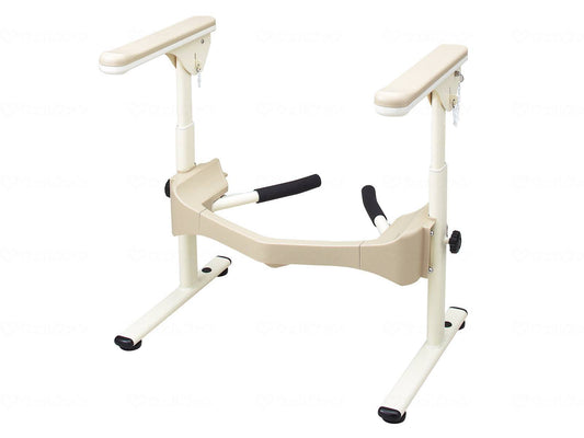 Aronkasei Western-style toilet frame SUS-flip R-2 plastic armrest