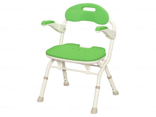 Aronkasei Folding Shower Bench FS Green