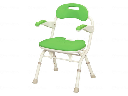 Aronkasei Folding Shower Bench FS Fit Green