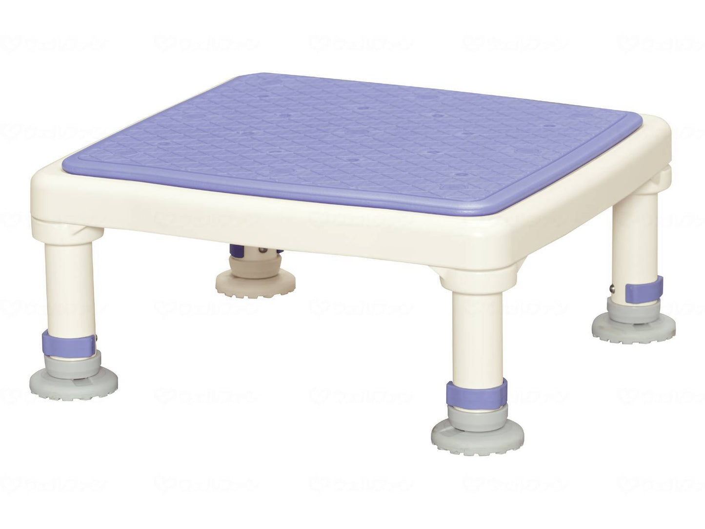 アロン化成ｱﾙﾐ製浴槽台ｼﾞｬｽﾄｿﾌﾄ ﾌﾞﾙｰ 15-25