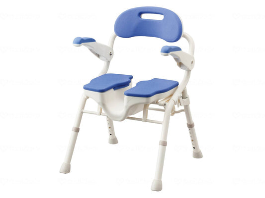 Aronkasei Folding Shower Bench HP Fit Blue