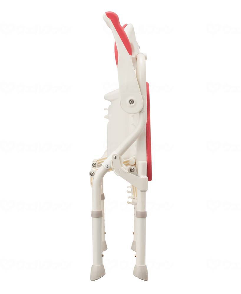 Aronkasei Folding Shower Bench HP Fit Red