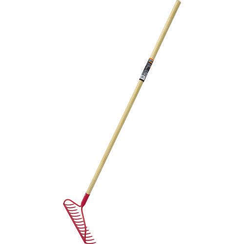 TRUSCO American Rake with Wooden Handle, 14 Prongs, TARM14, 1 Piece