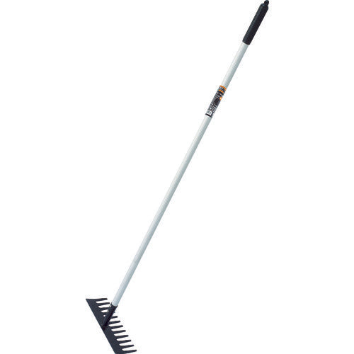 TRUSCO Steel Rake Pipe Handle 12 Prongs TSRP12 1 Piece