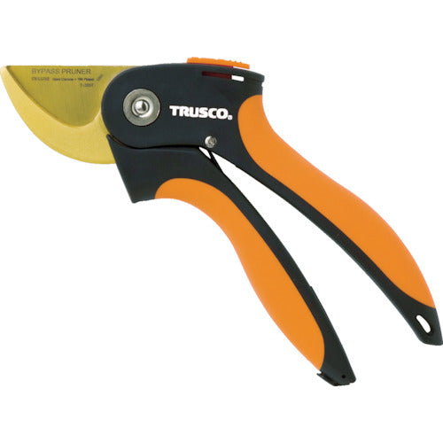 ＴＲＵＳＣＯ　【売切廃番】　園芸ハサミ（チタンコーティング刃）　T-205T　1 丁